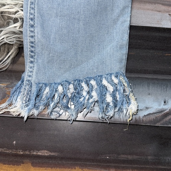 We The Free Great Heights Skinny Light Blue Distressed Jeans - Picture 4 of 12